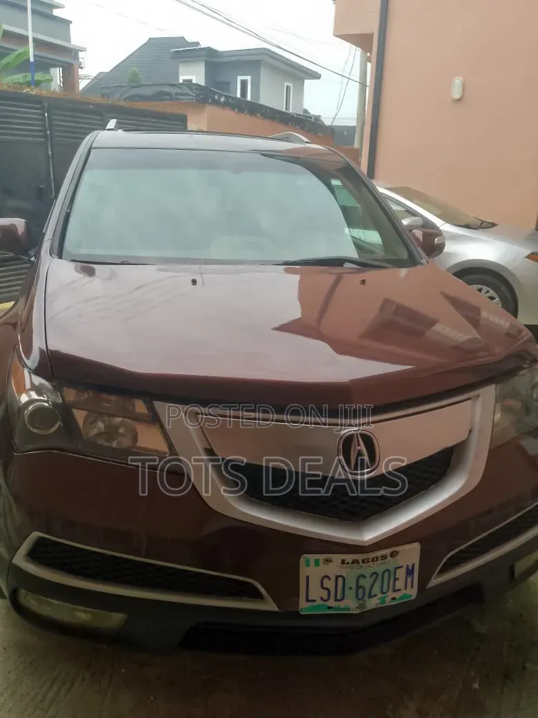 Acura MDX SUV 4dr AWD (3.7L 6cyl 6A) 2010 Burgundy