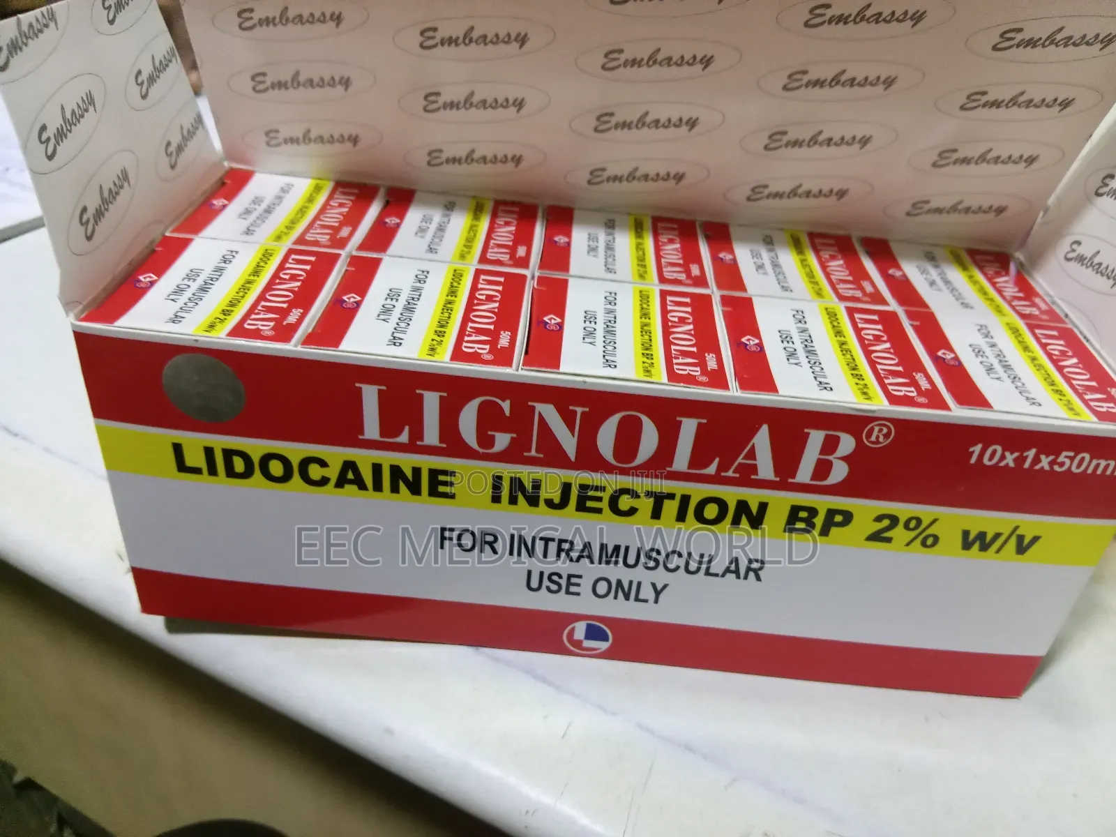 Lidocaine Injection Bp 2% W/V