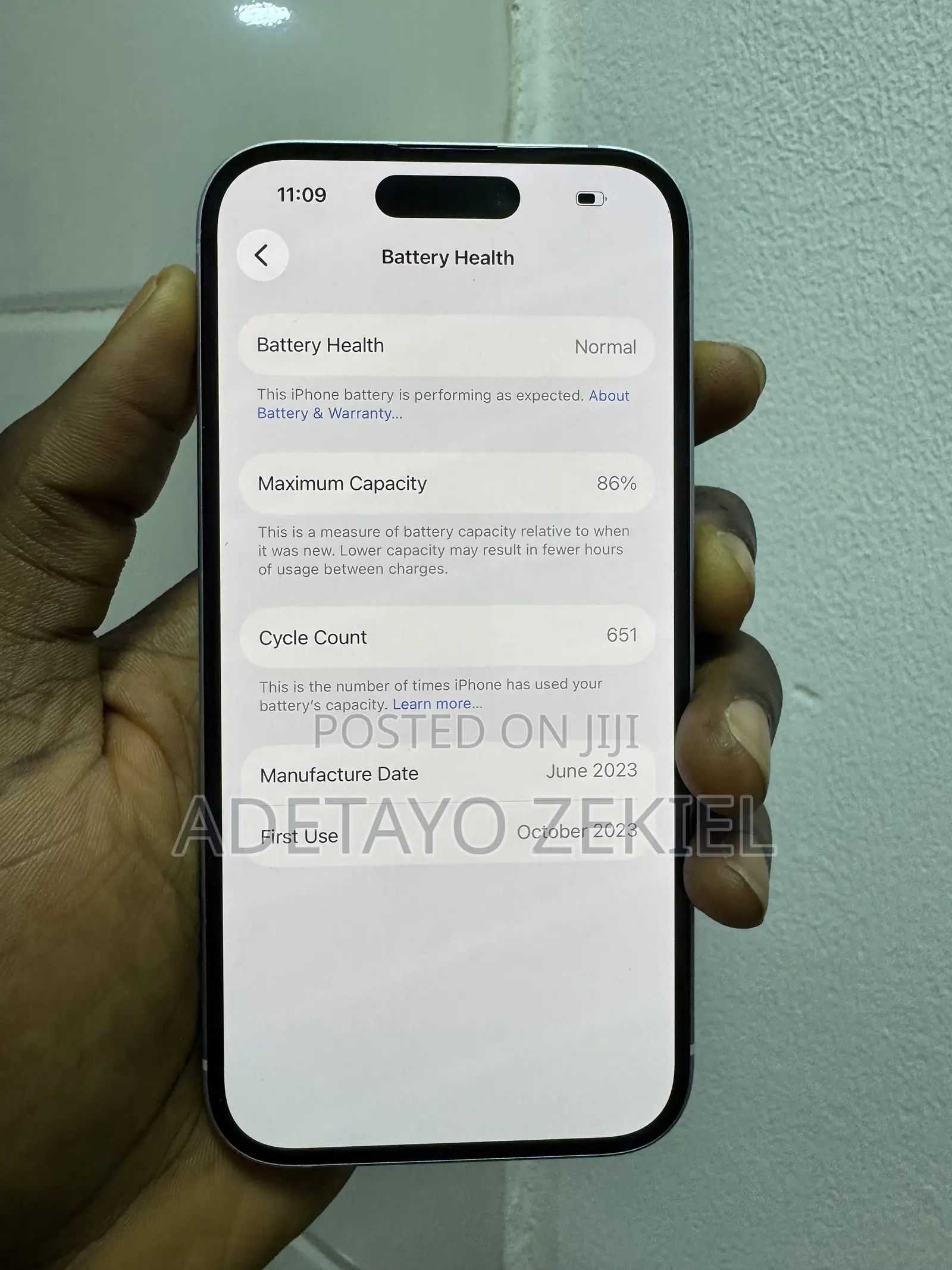 Apple iPhone 15 128 GB Blue