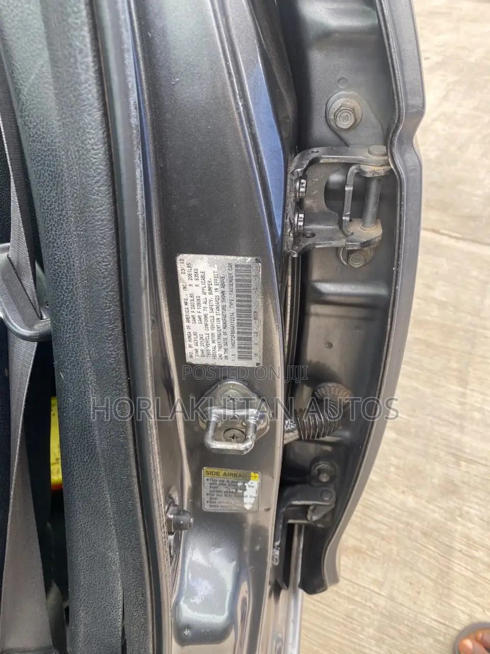 Honda Accord 2.0 Comfort 2008 Gray
