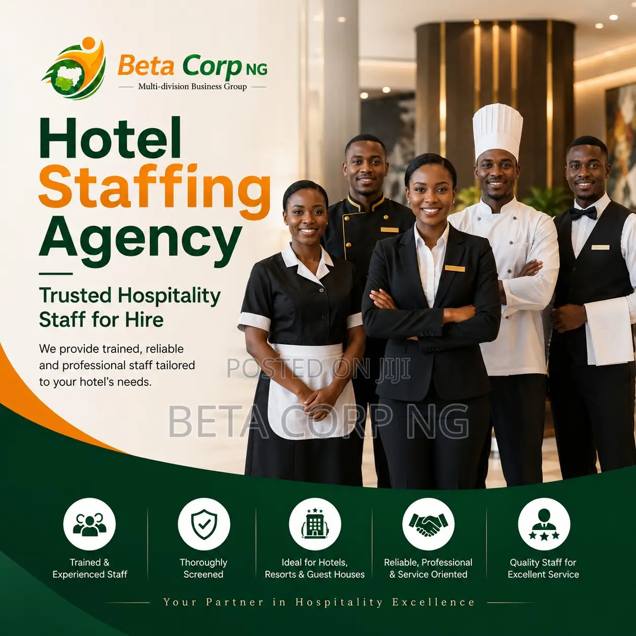 Hotel Staffing Agency – Trusted Hospitality Staff for Hire