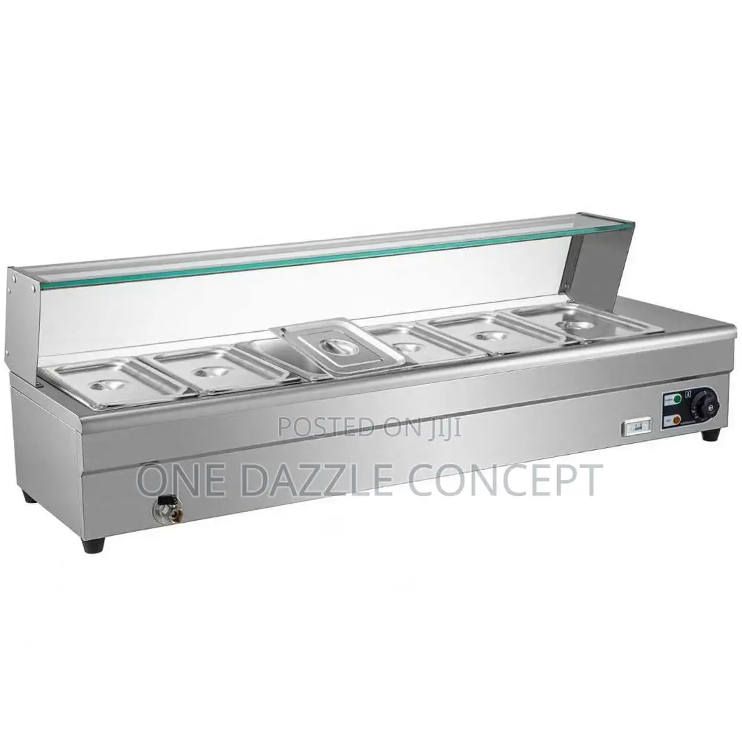 Commercial Bain Marie With Glass.