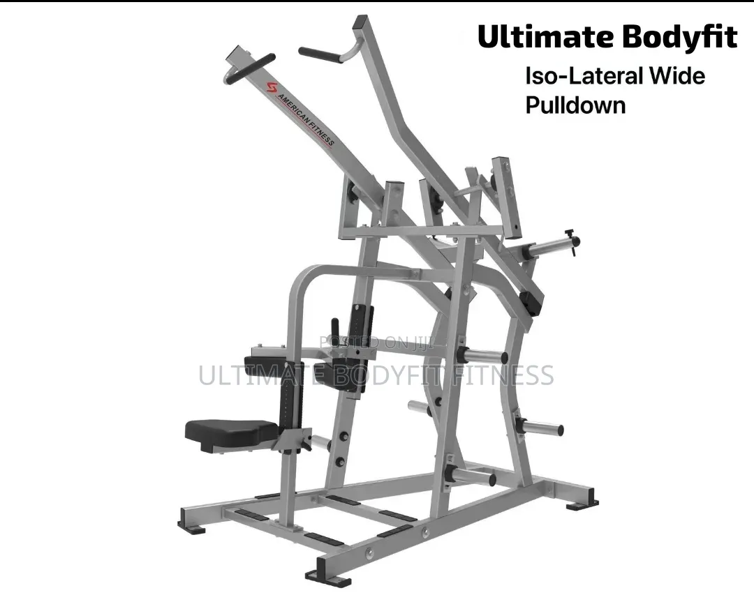 Brand New Hammer Strength Iso-Lateral Wide Pulldown Machine