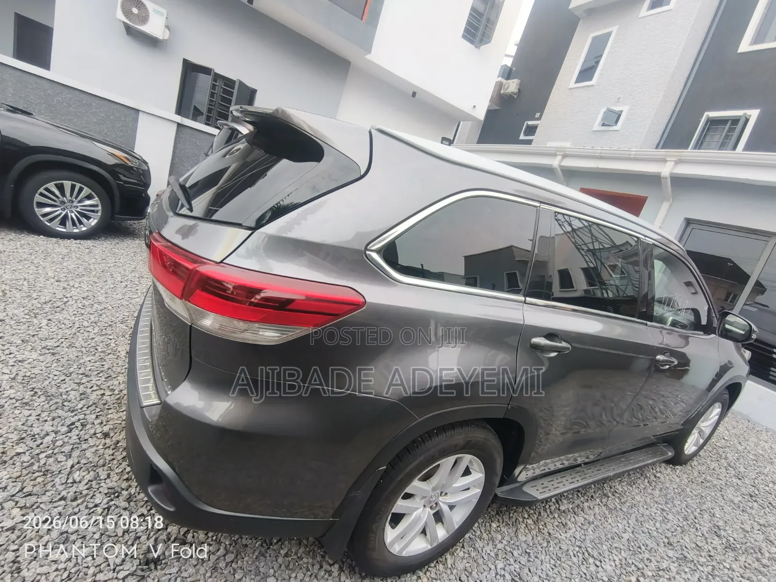 Toyota Highlander XLE V6 4x2 (3.5L 6cyl 6A) 2016 Gray