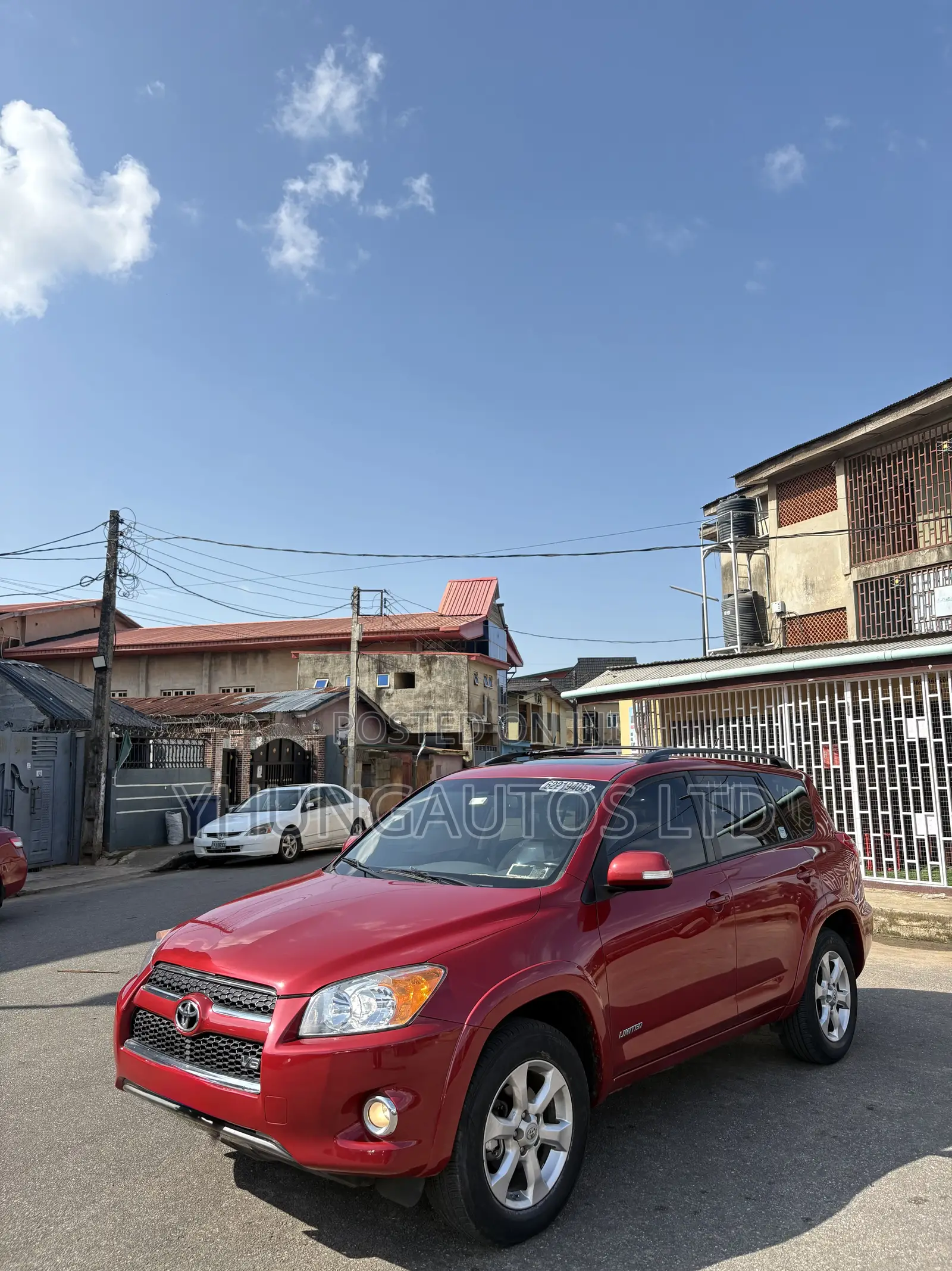 Toyota RAV4 3.5 Limited 4x4 2010 Red