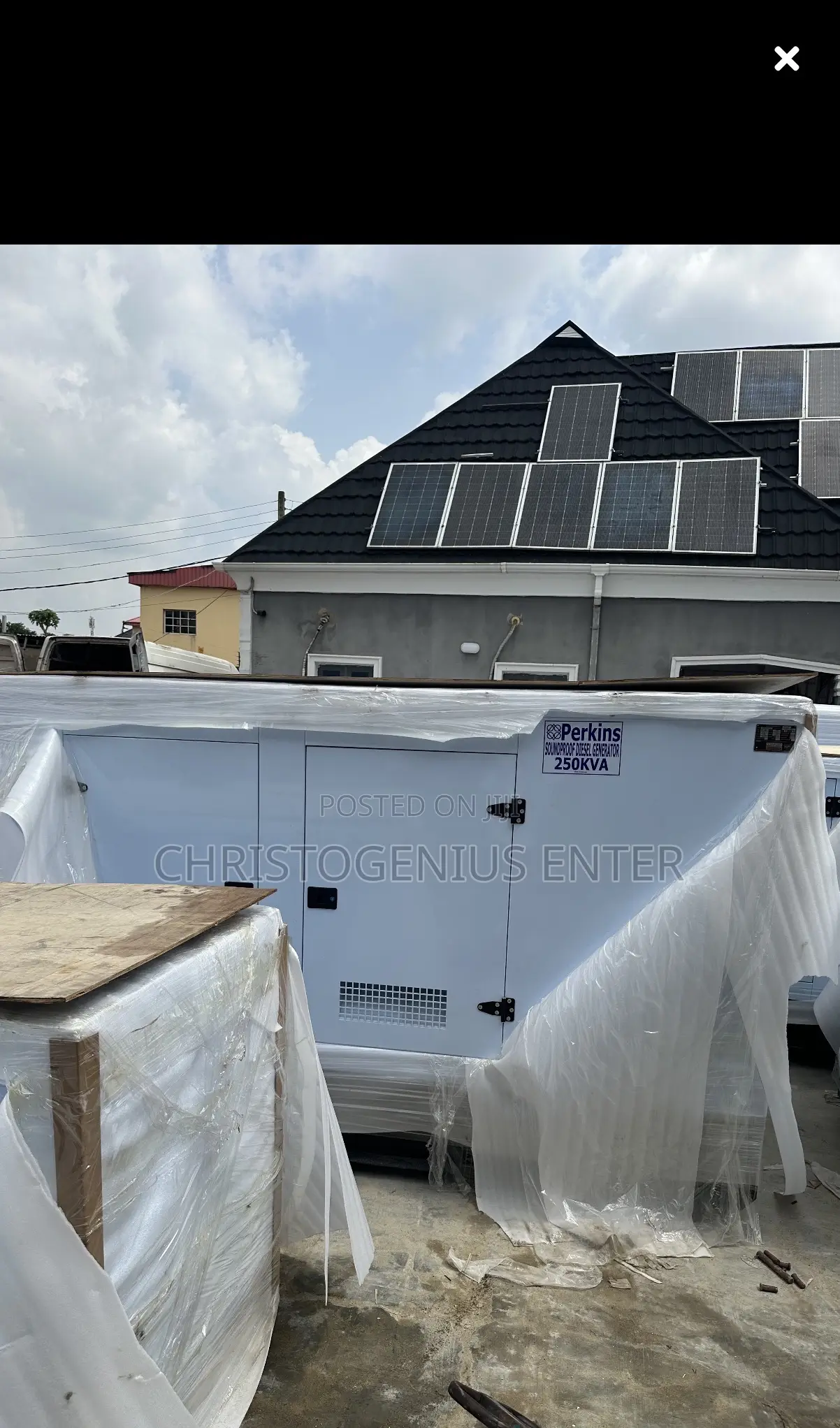 250kva, Perkins Soundproof Generators