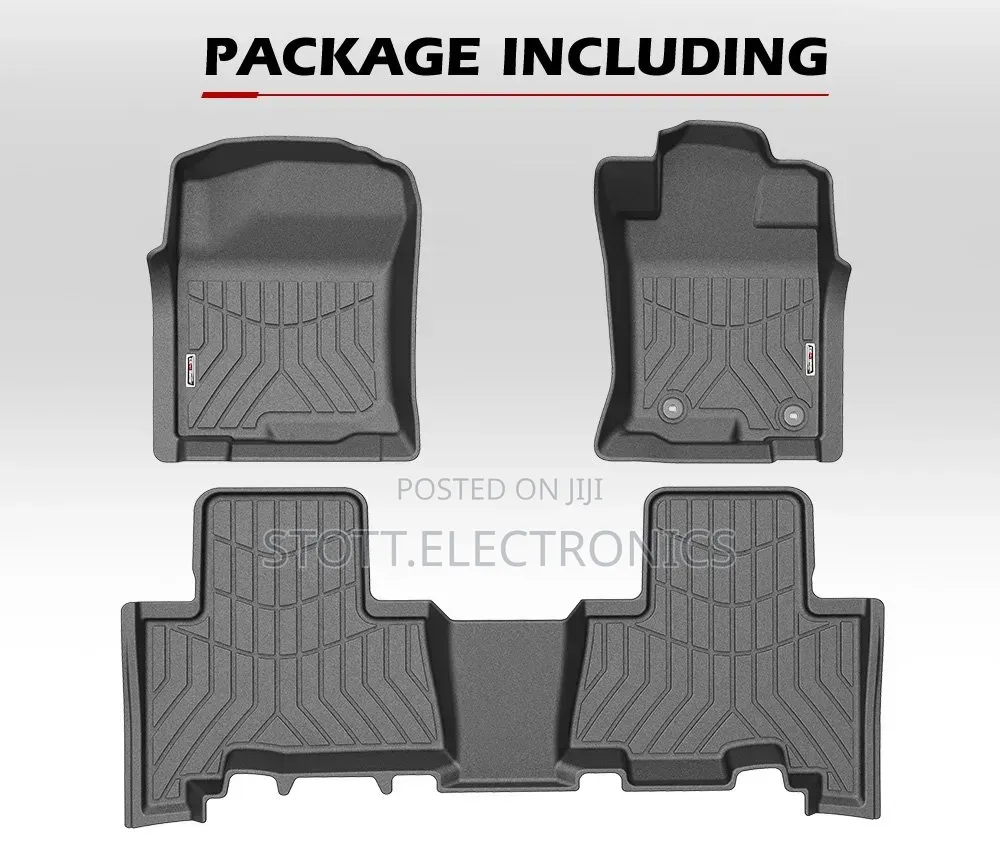 Tpe Floor Mats for Toyota Landcruiser Prado 150 2013-2024