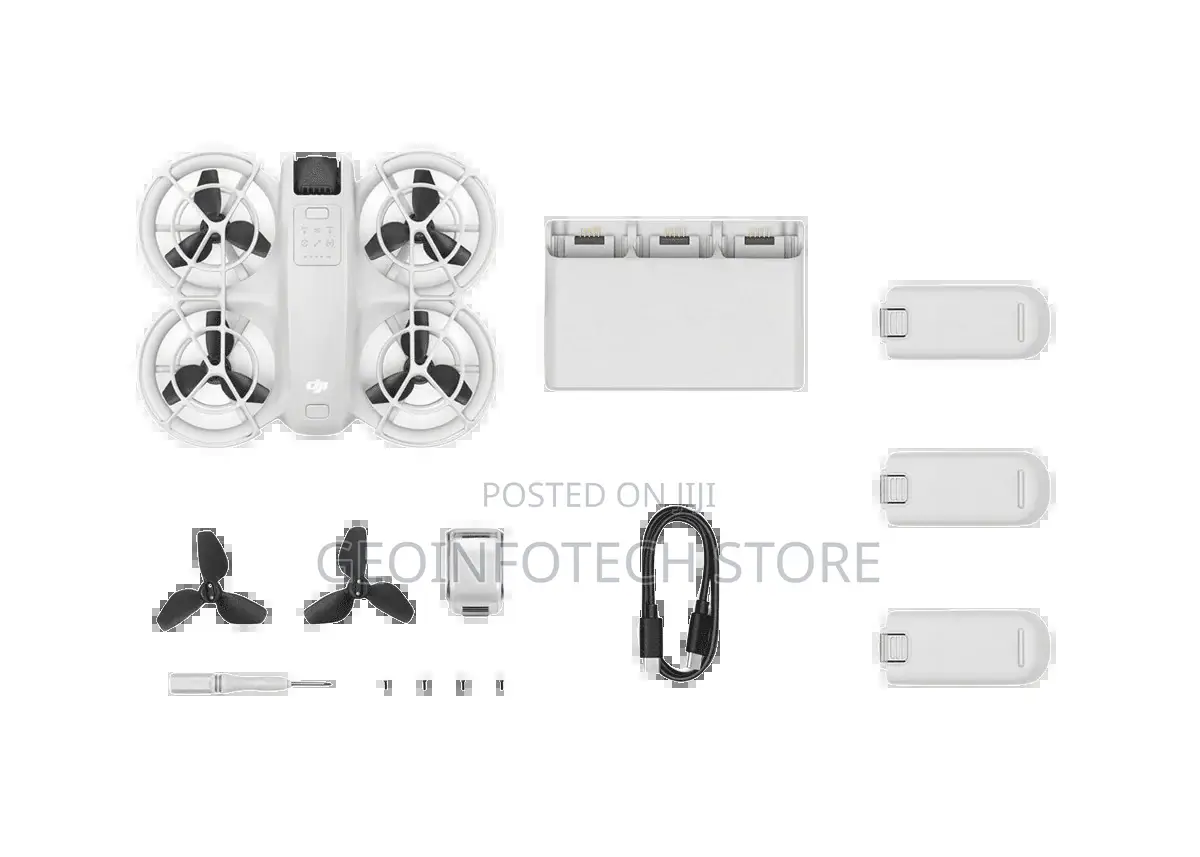 Dji Neo Combo - Palm-Sized Stabilized Video Drone With 3 Batteries