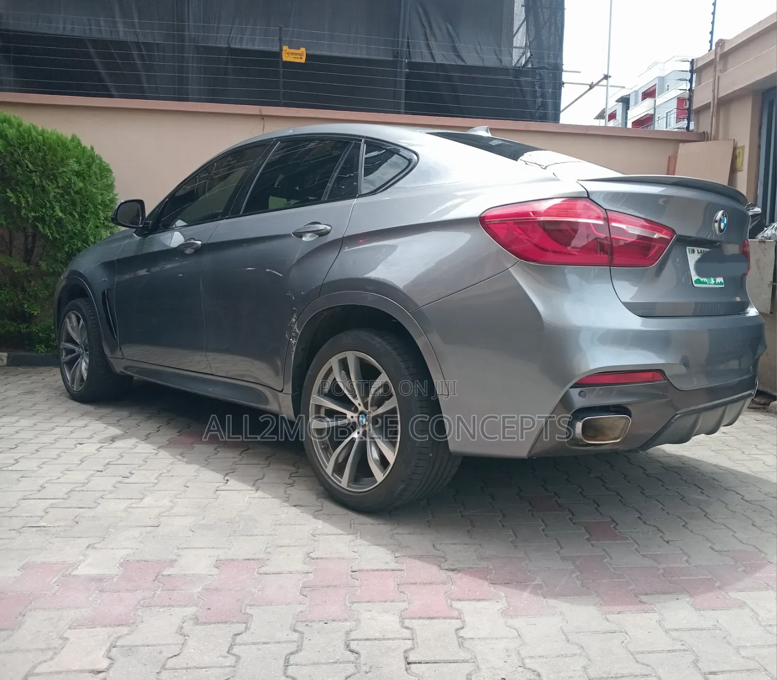 BMW X6 2017 Gray