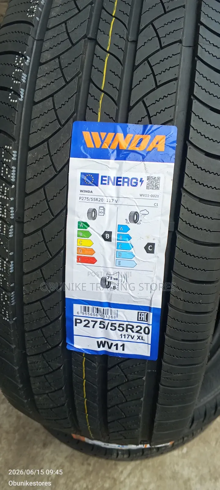 275/55r20 Winda Tyre