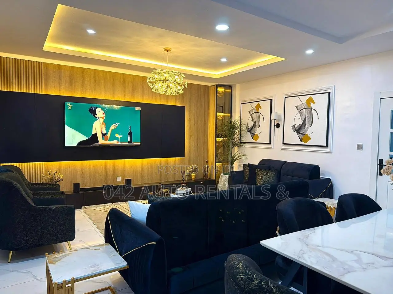 Luxury 4bedroom Duplex With 3 Balconies