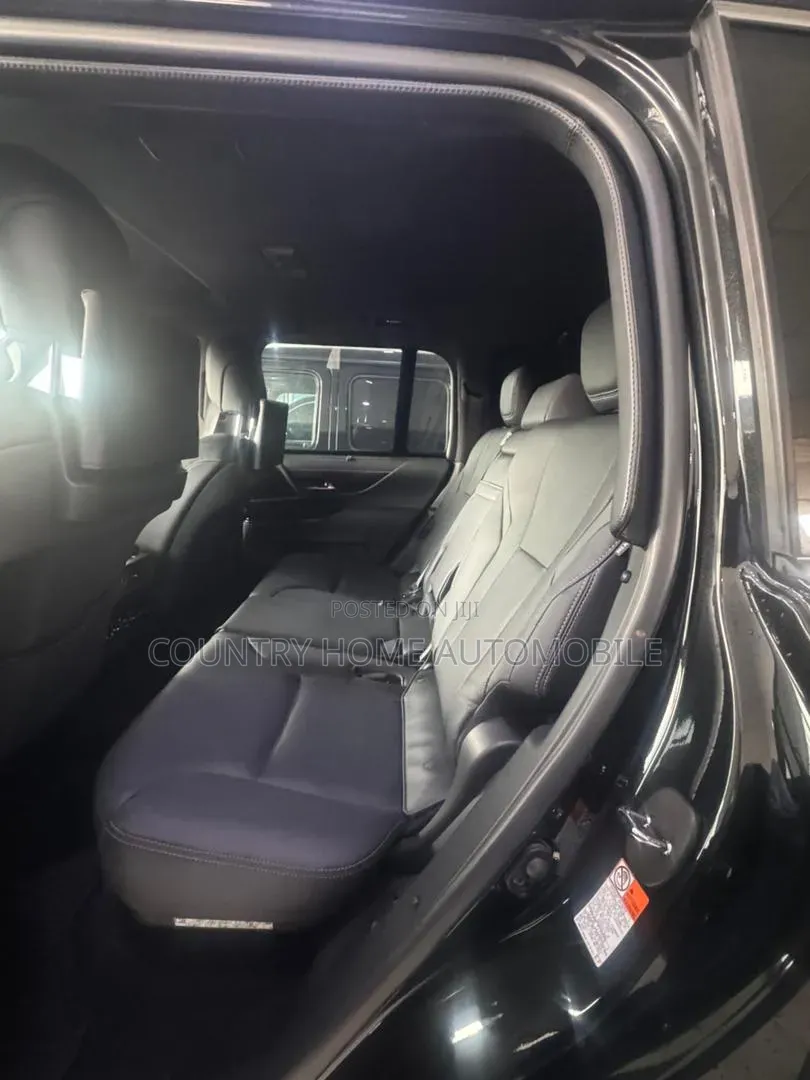 New Lexus LX 600 2025 Matt Black