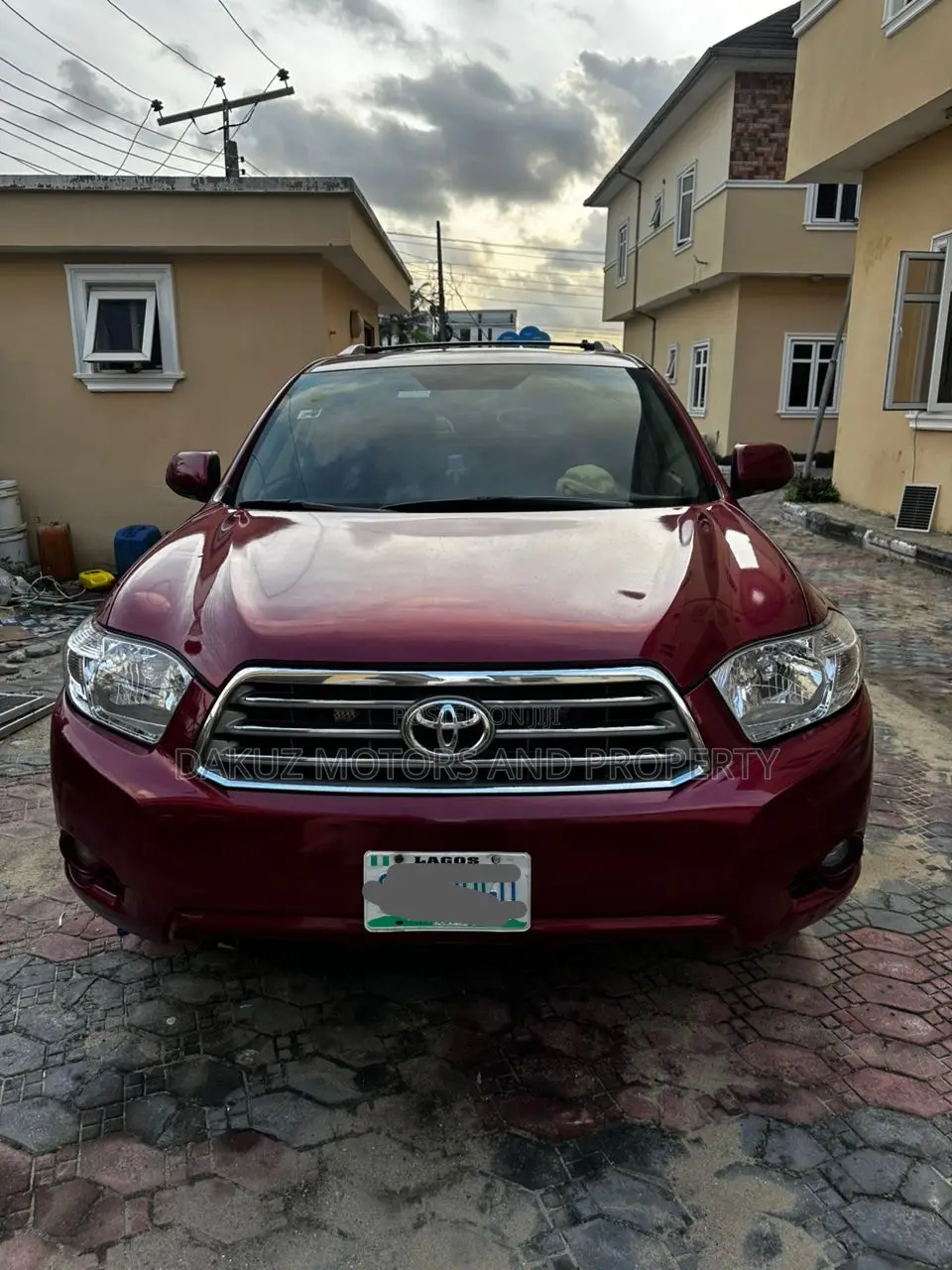 Toyota Highlander 2011 Maroon