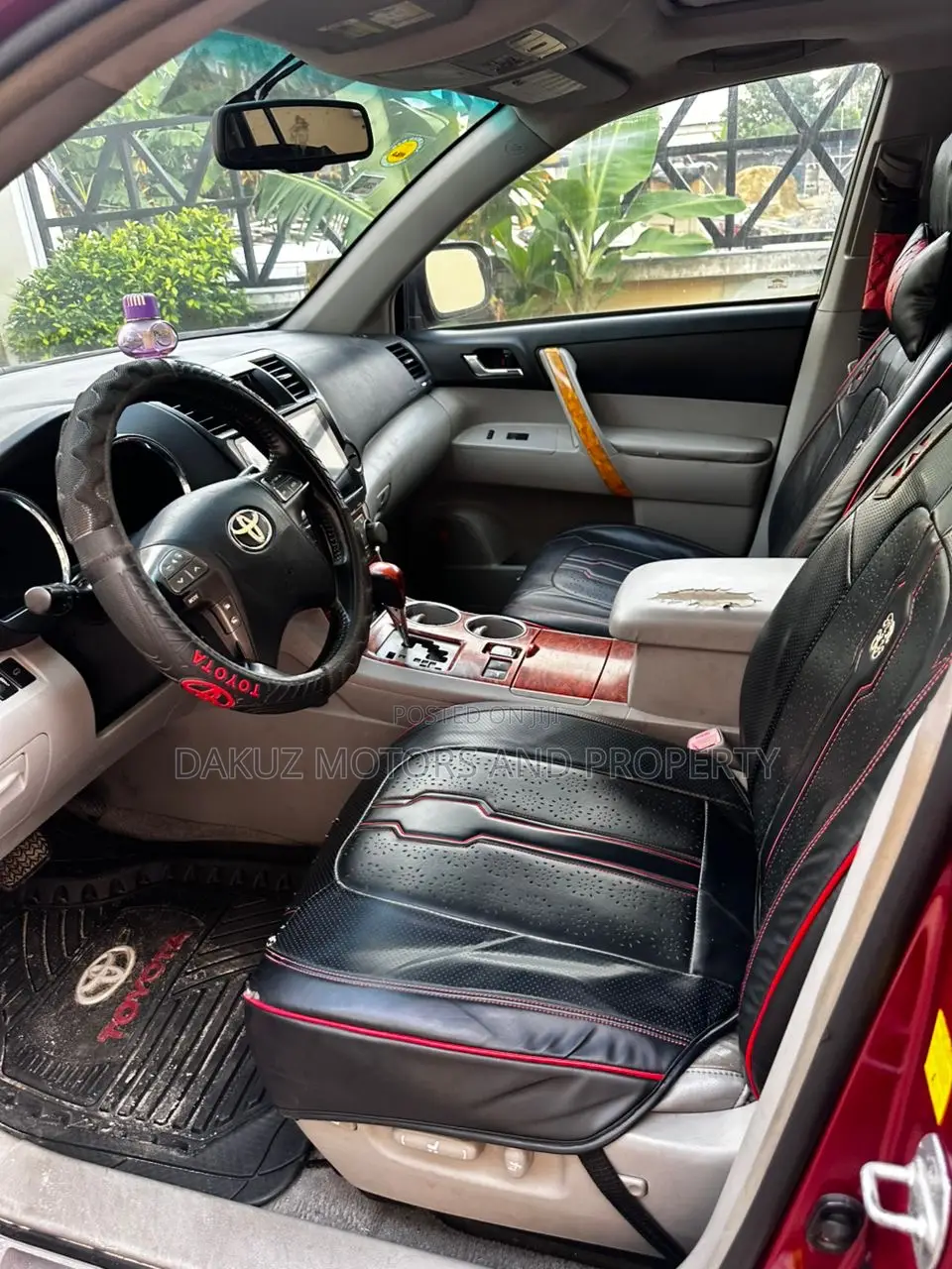 Toyota Highlander 2011 Maroon
