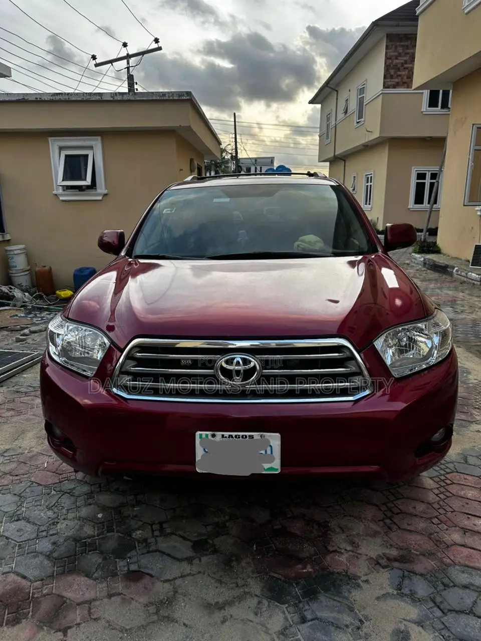 Toyota Highlander 2011 Maroon