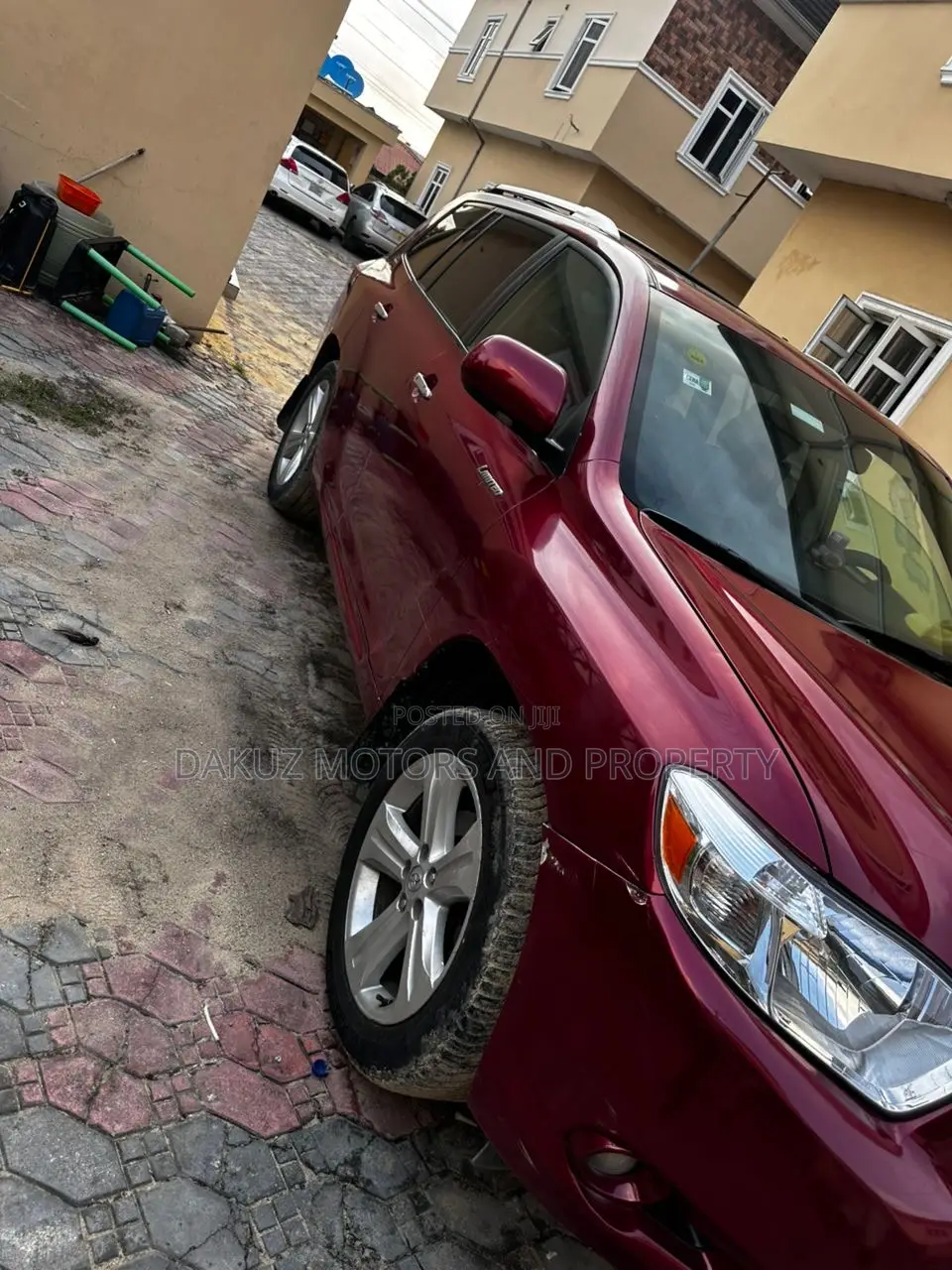 Toyota Highlander 2011 Maroon