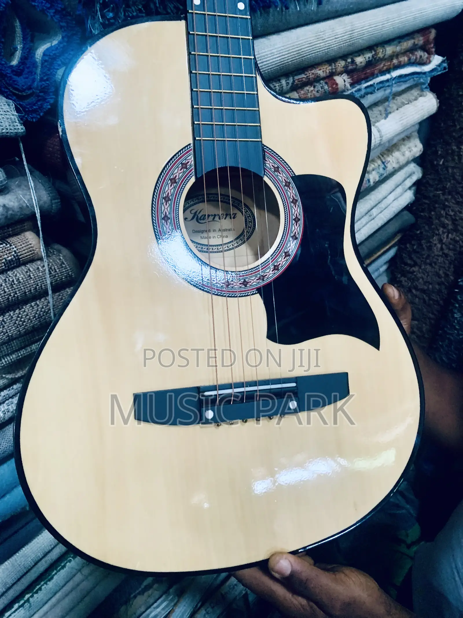 Karrera 38" Pro Cutaway Acoustic Guitar – Brand New Available
