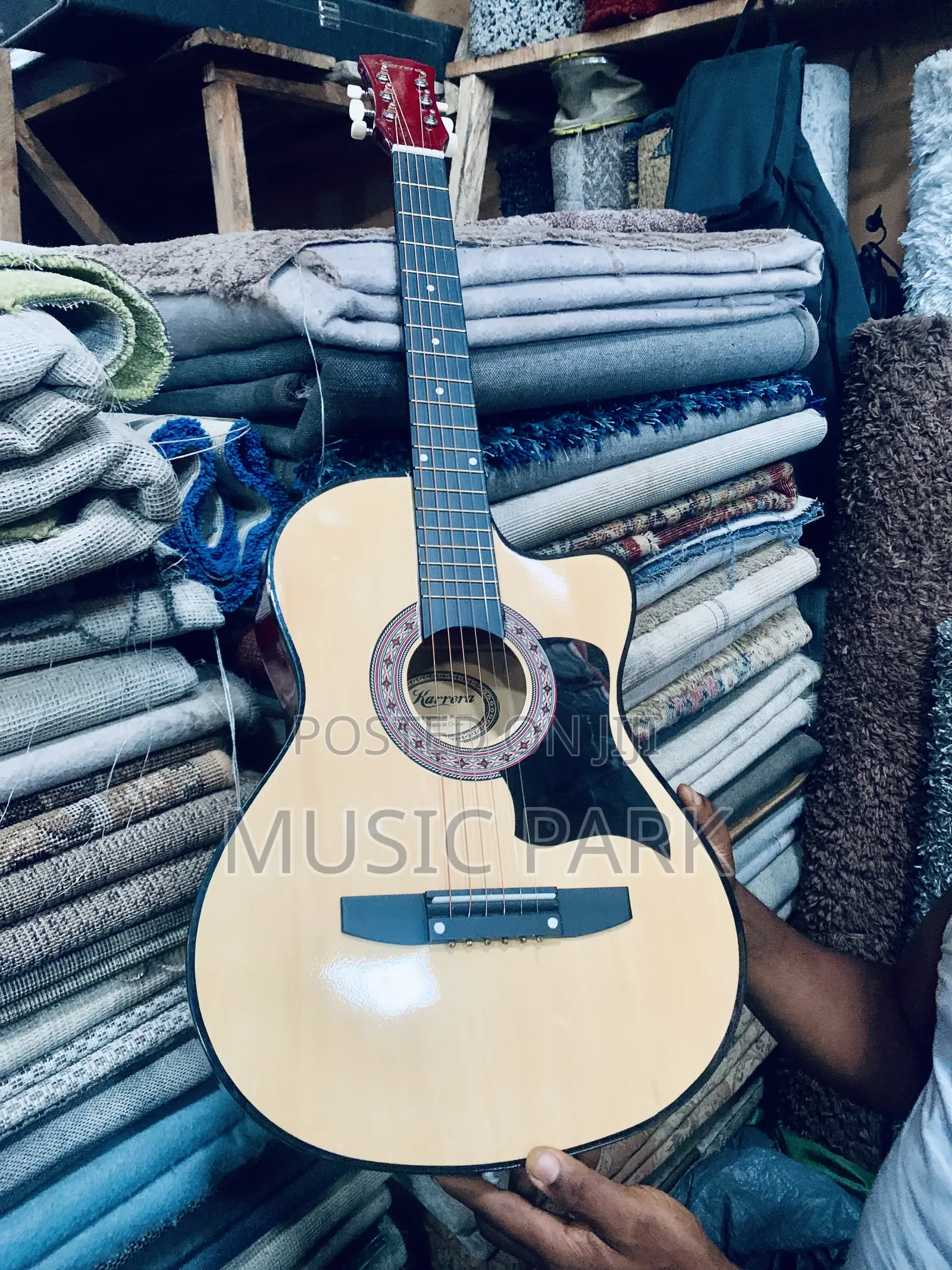 Karrera 38" Pro Cutaway Acoustic Guitar – Brand New Available