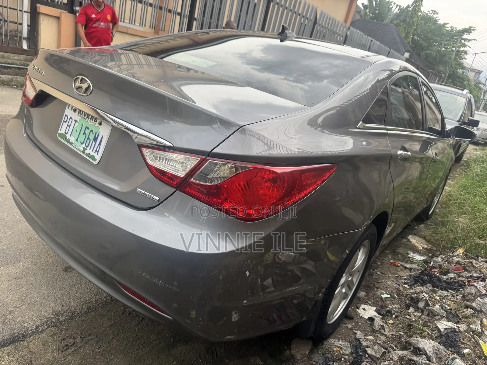 Hyundai Sonata Limited Sedan FWD (2.4L 4cyl 6A) 2013 Gray