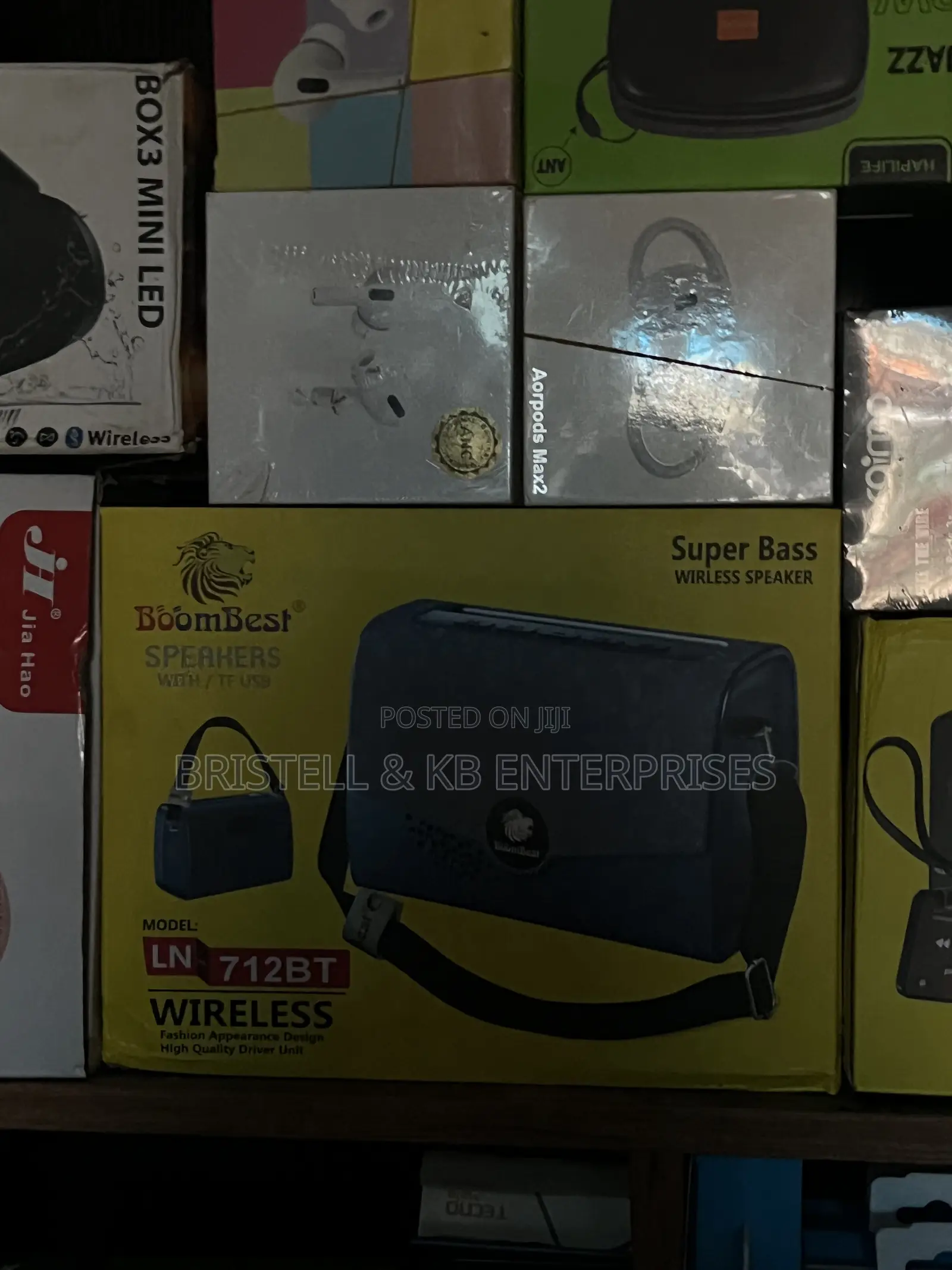 Boom Best Super Bass Wireless Speakers Ln712bt