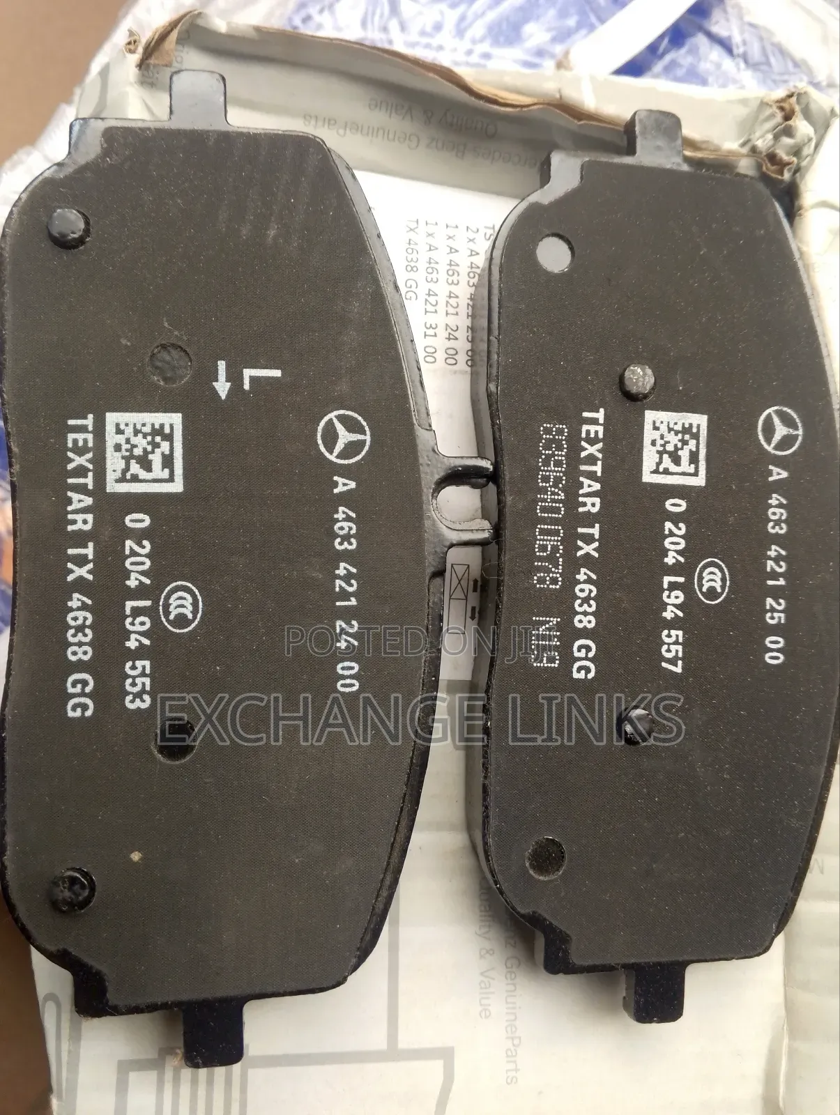 Front Brake Pads GLK 2020 Model
