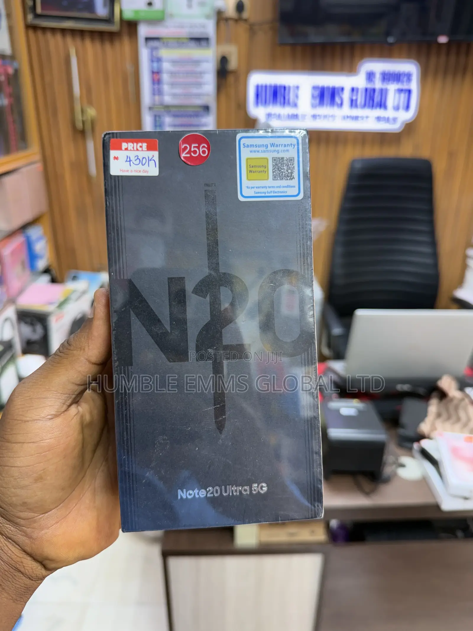 New Samsung Galaxy Note 20 Ultra 5G 256 GB Black
