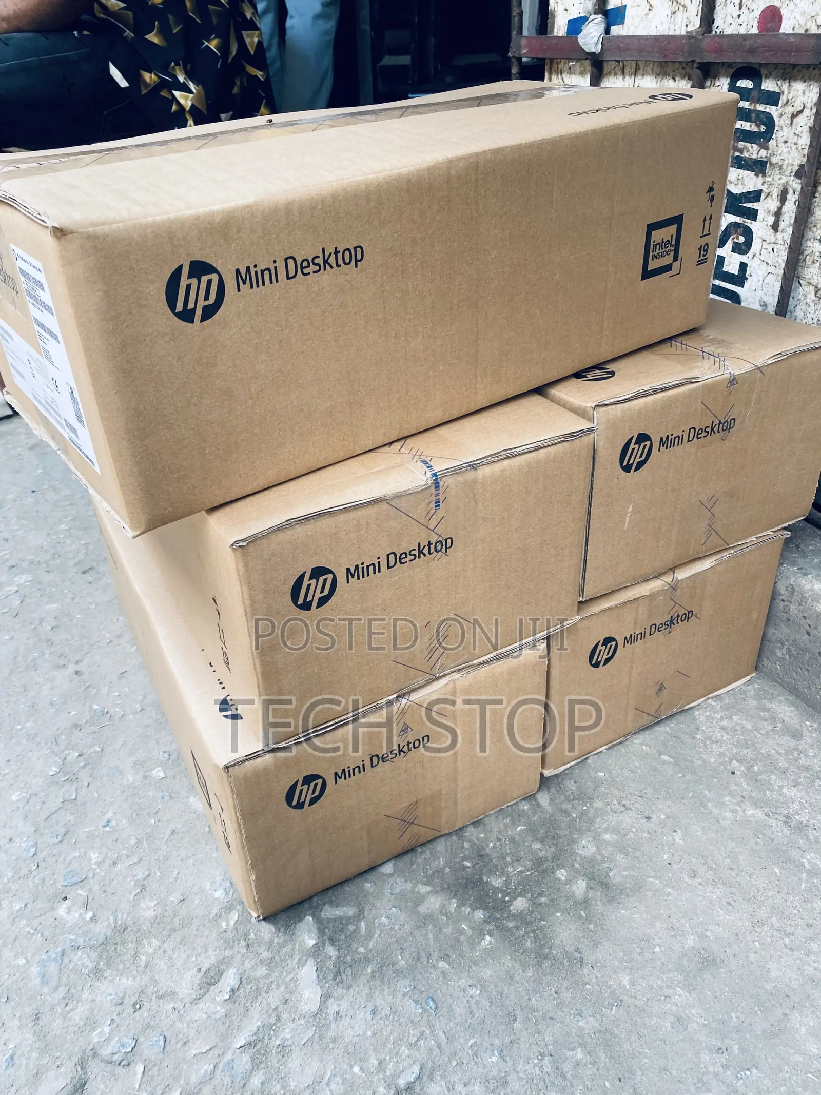 New Desktop Computer HP EliteDesk 800 G4 8GB Intel Core i5 SSD 256GB
