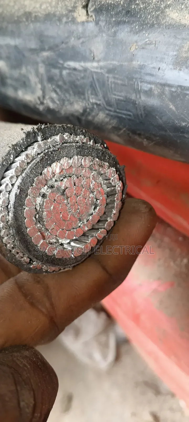 500mm Single Armored Aluminum Cable