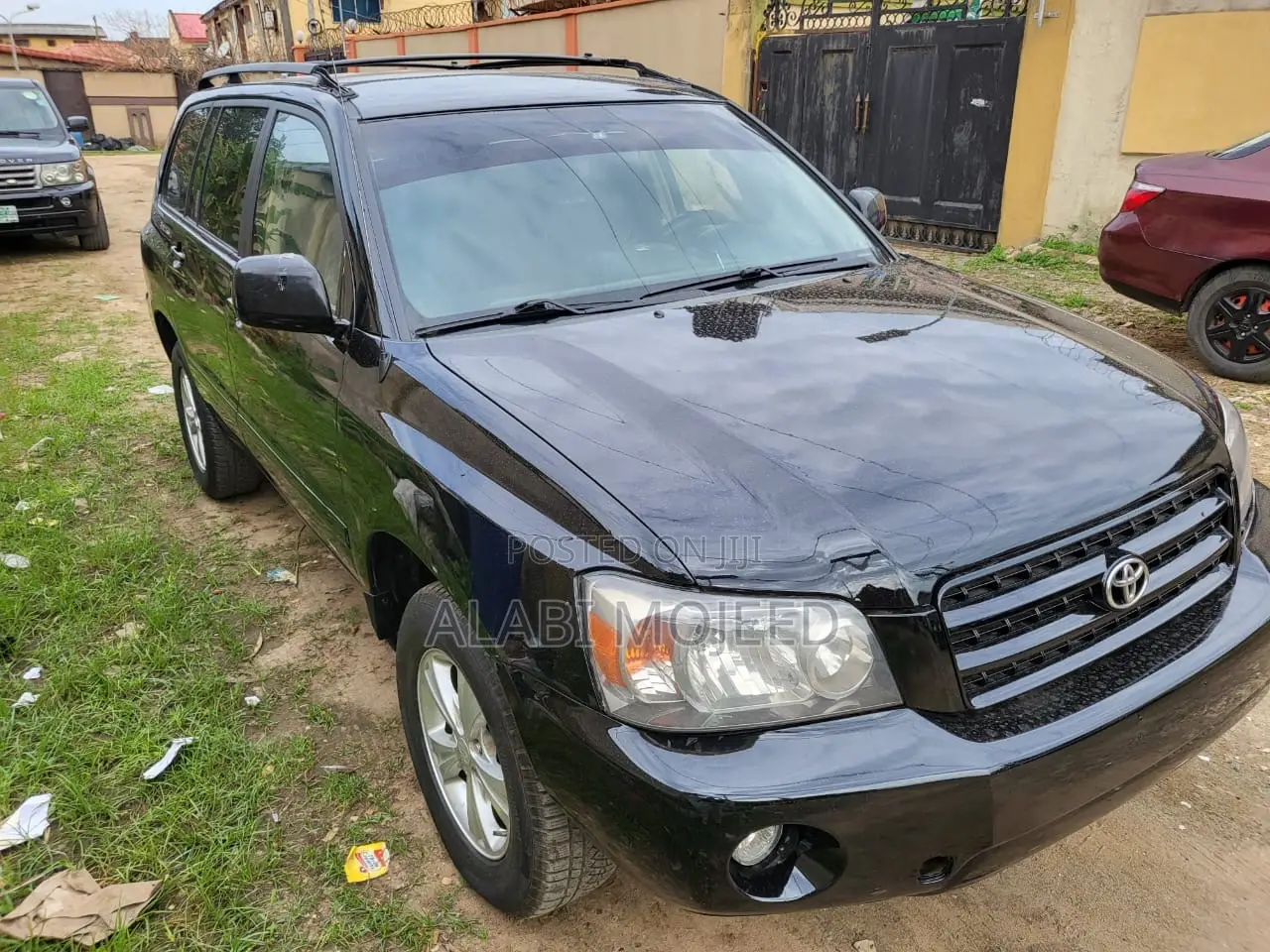 Toyota Highlander V6 AWD 2004 Black