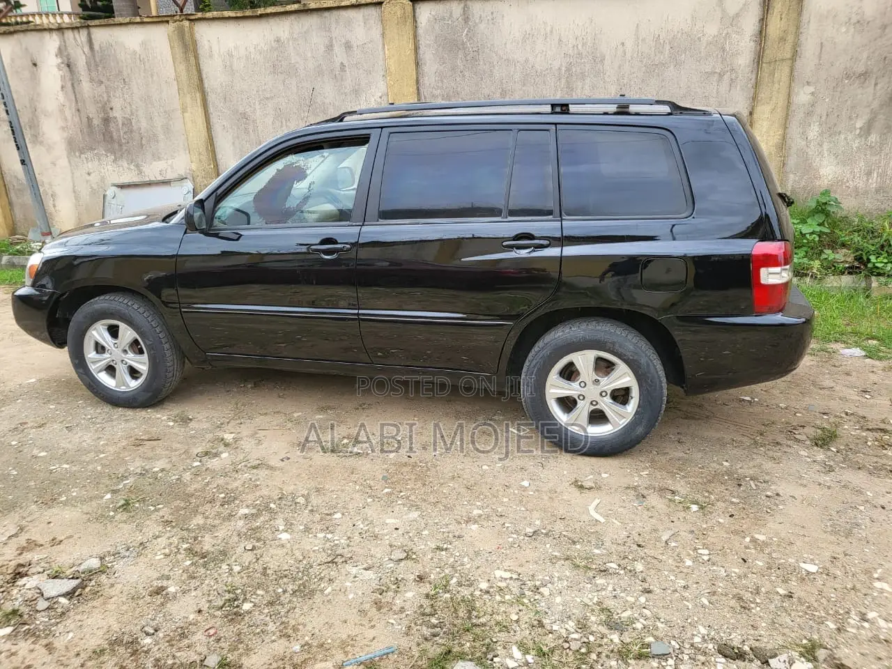 Toyota Highlander V6 AWD 2004 Black