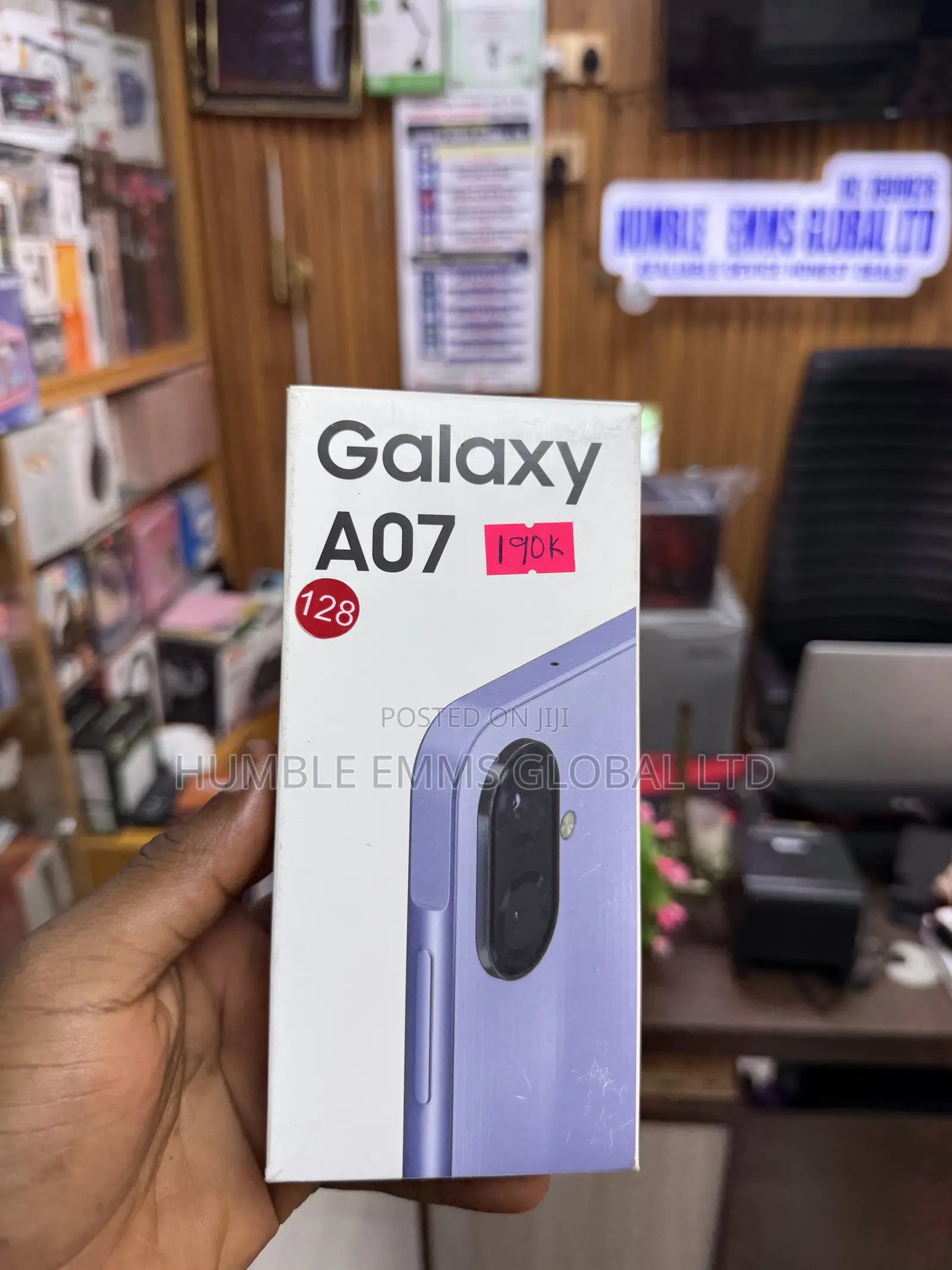 New Samsung Galaxy A07 4G 128 GB Purple