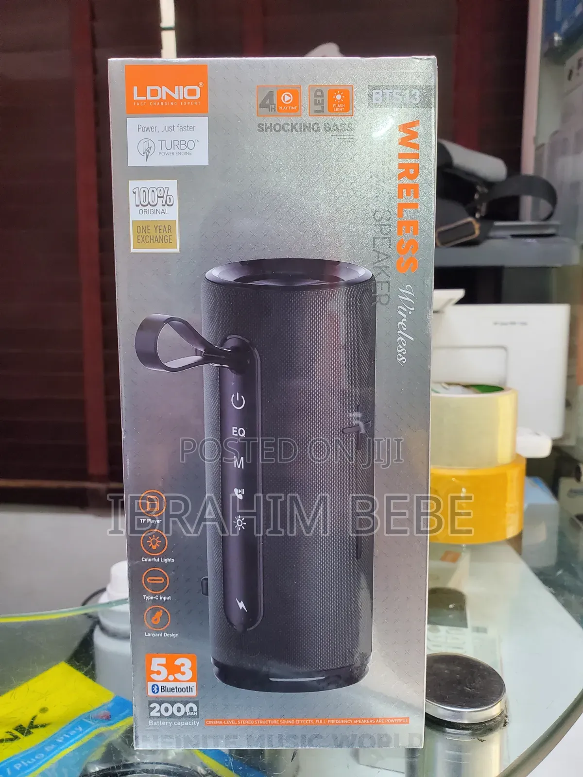 Ldnio Bts13 5.3 Bluetooth Speaker 2000mah Battery Capacity