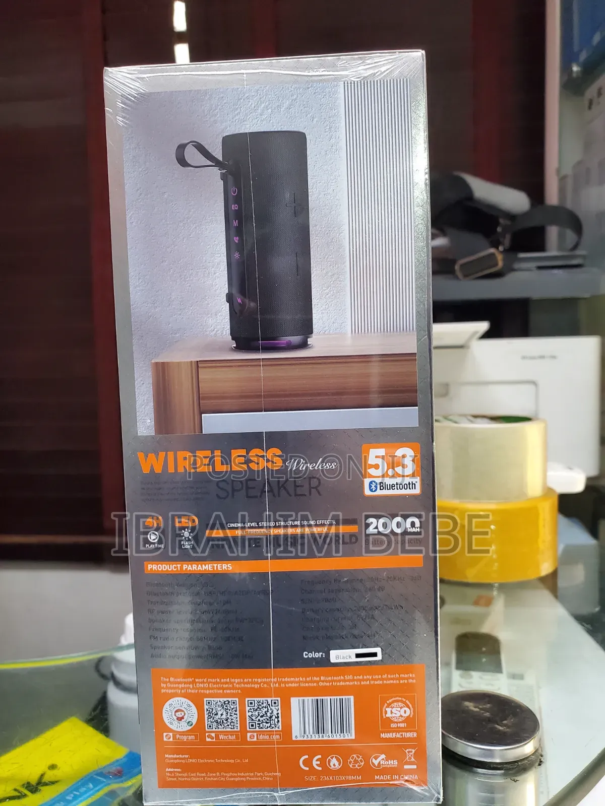Ldnio Bts13 5.3 Bluetooth Speaker 2000mah Battery Capacity
