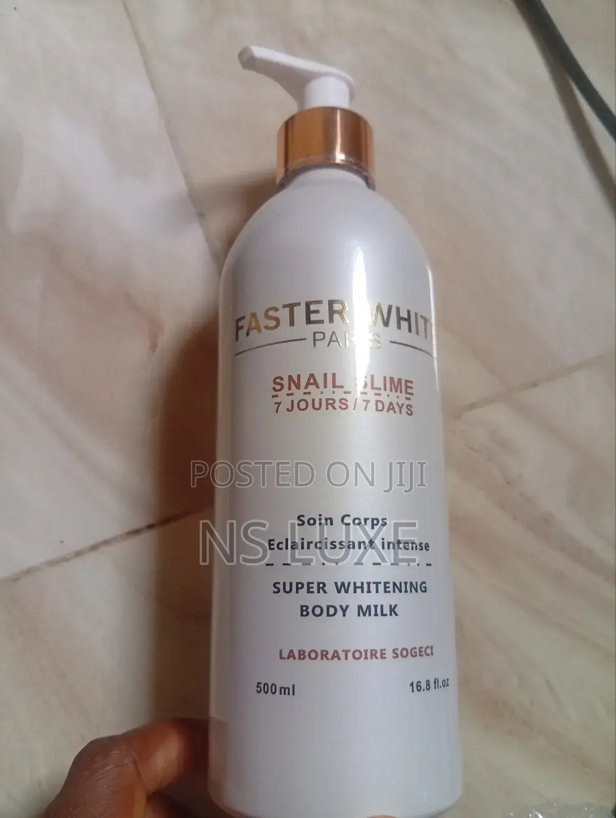 Faster White Snail And Carrots Lotion