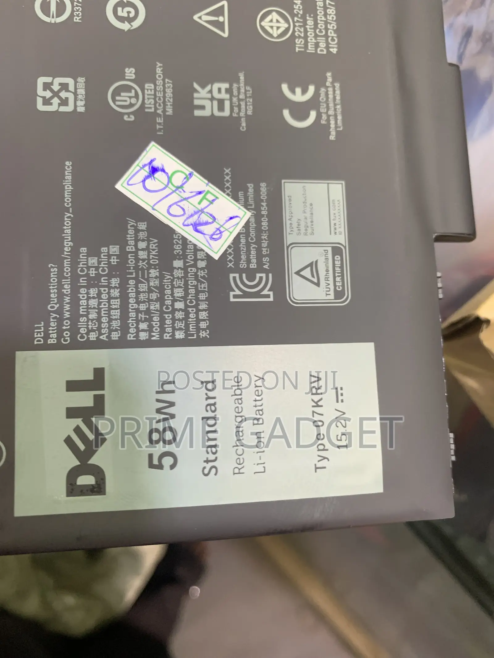 Dell Oem Latitude 5430 5530 7430 7330 Battery 07krv 2in1