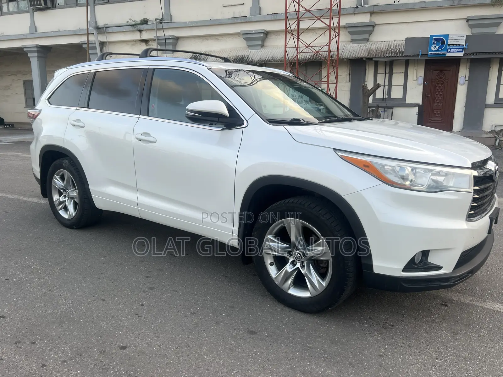 Toyota Highlander Limited V6 4x4 (3.5L 6cyl 6A) 2016 White