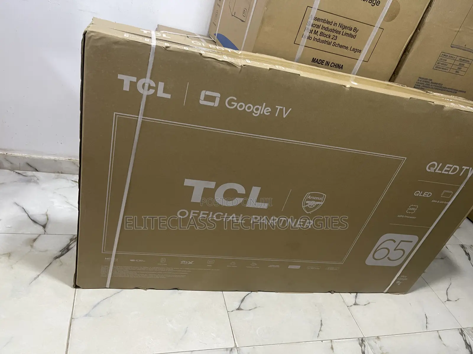 TCL 65" Smart Tv With Qled Panel