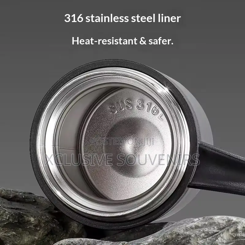 500ml Stainless Steel Temperature-Indicating Thermos Coffee Cup