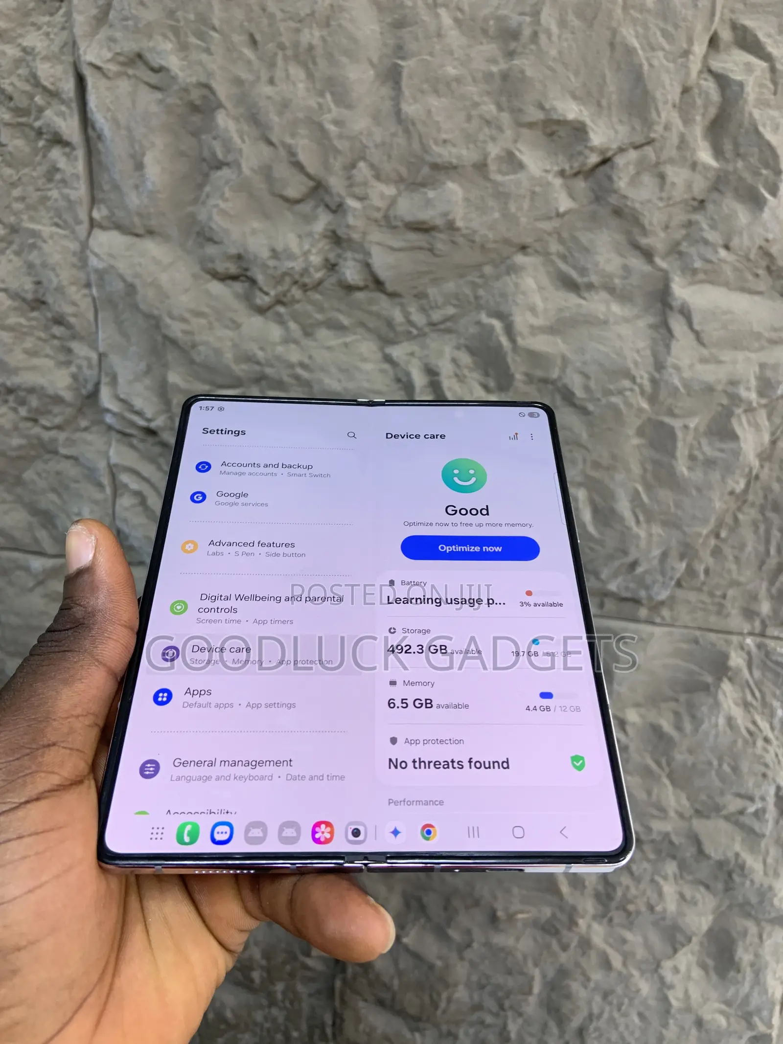 Samsung Galaxy Z Fold 5 512 GB Blue