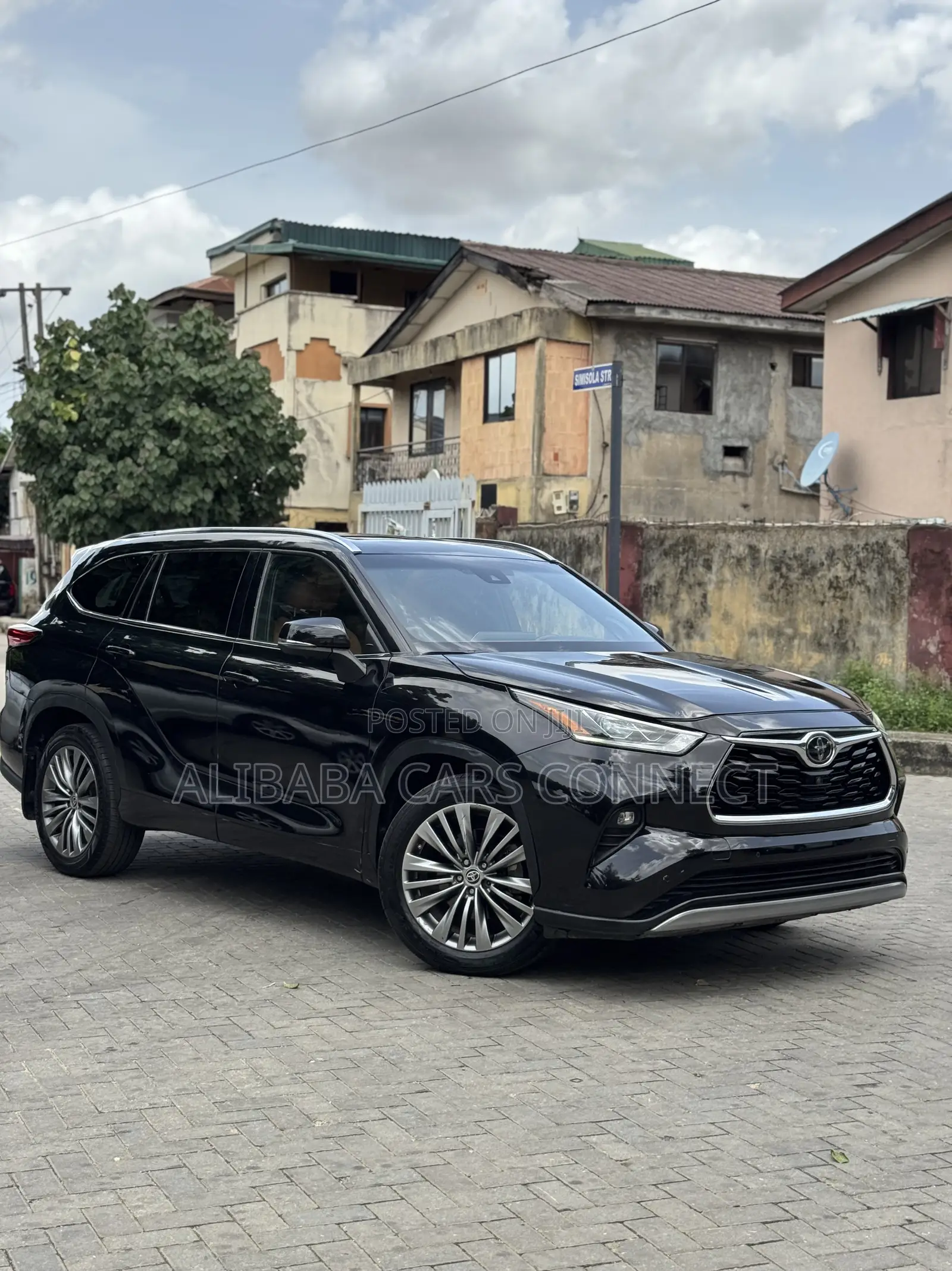 Toyota Highlander Platinum 2022 Black