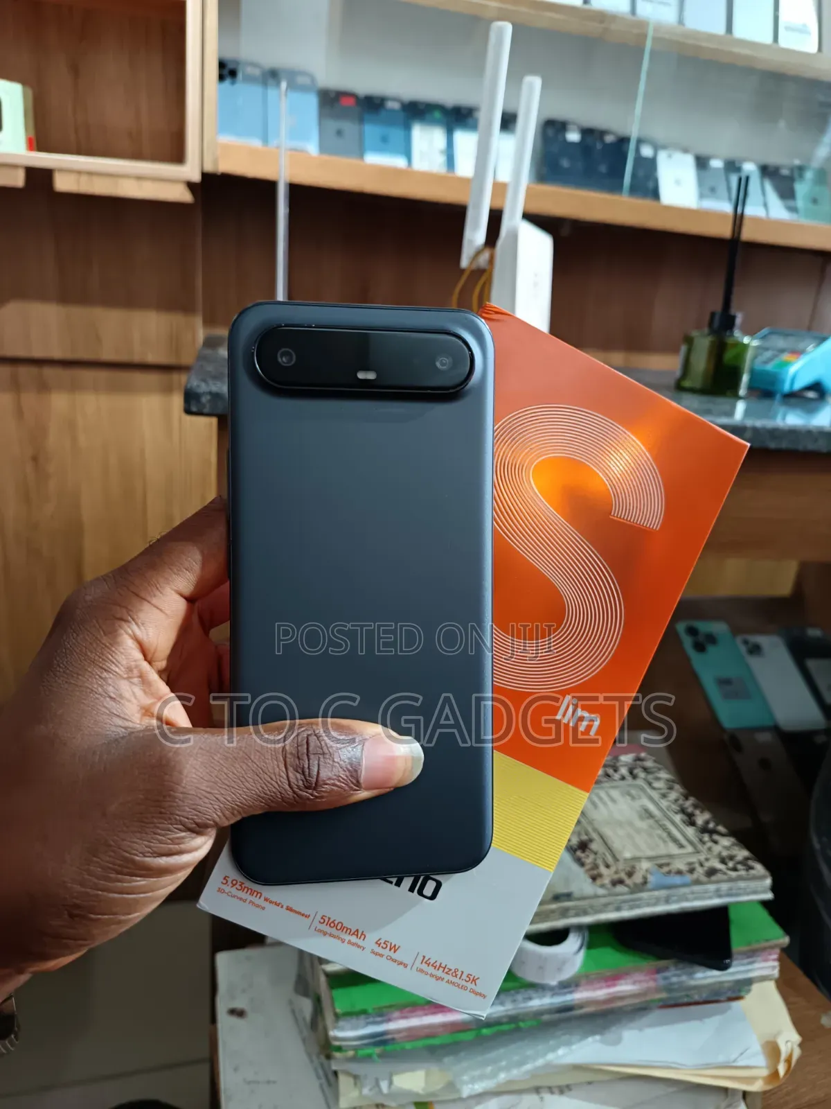 Tecno Spark Slim 256 GB Black