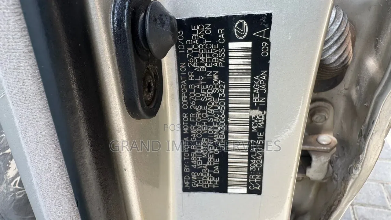Lexus ES 330 2005 Silver