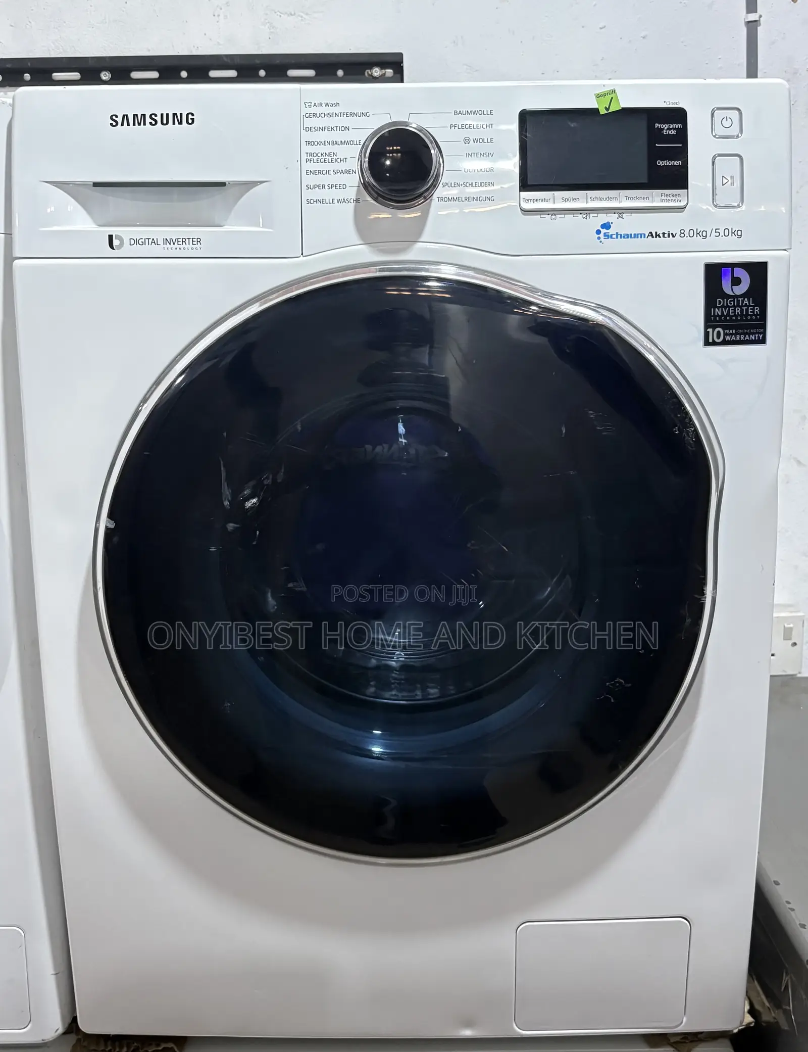 Samsung 8/5kg Wash Rinse Spin and Dry Inverter Washing Machine