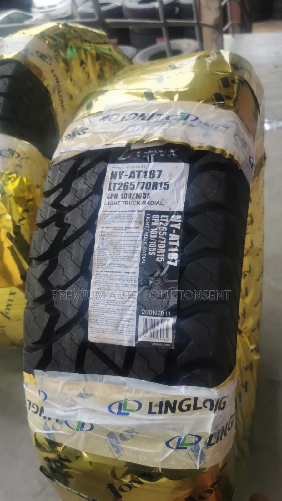 Brand New 265/70r15 All-Terrain Onyx Tyre