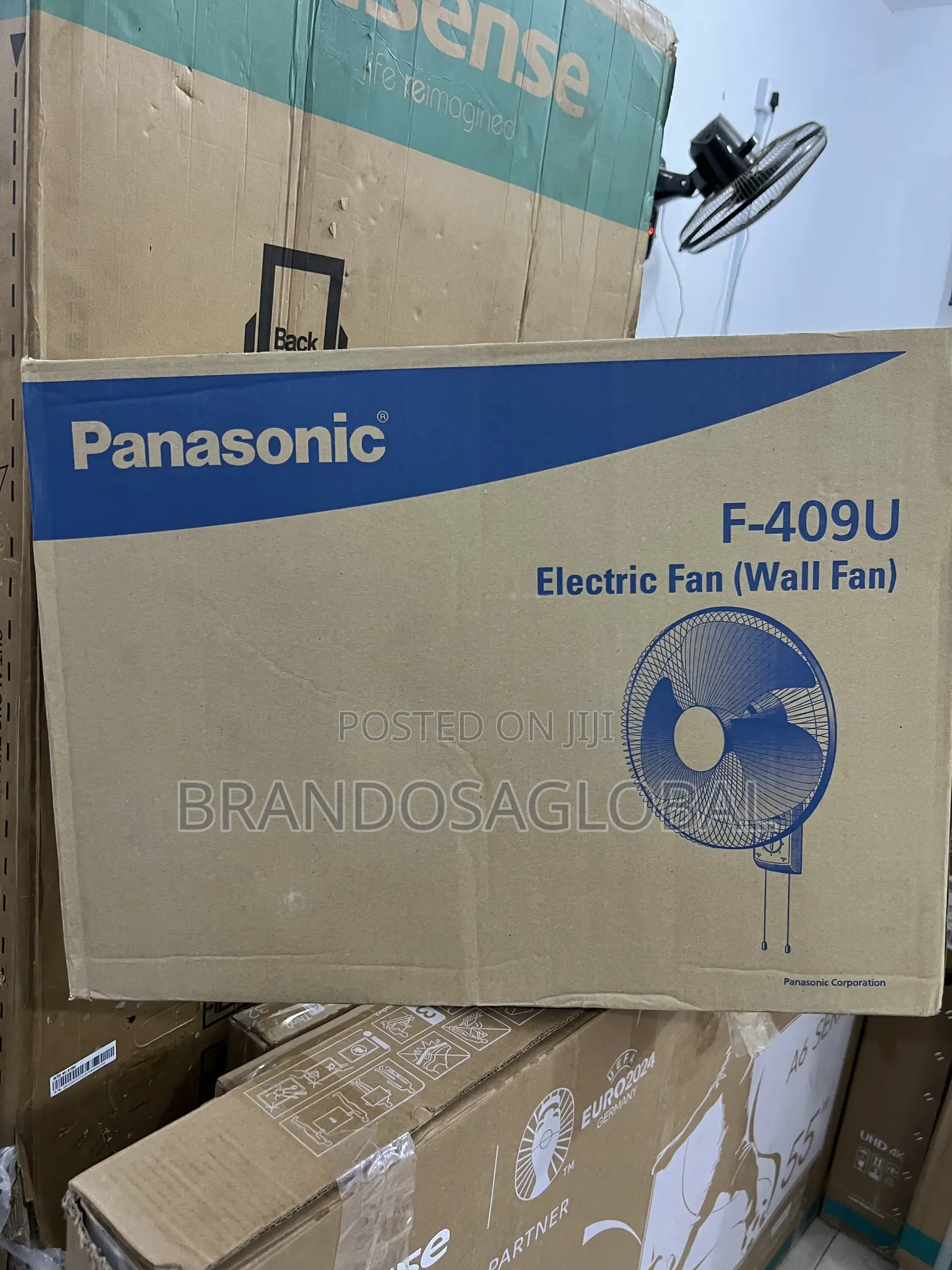Panasonic 16 Inches Wall Fan [F-409u] Original Quality Fan