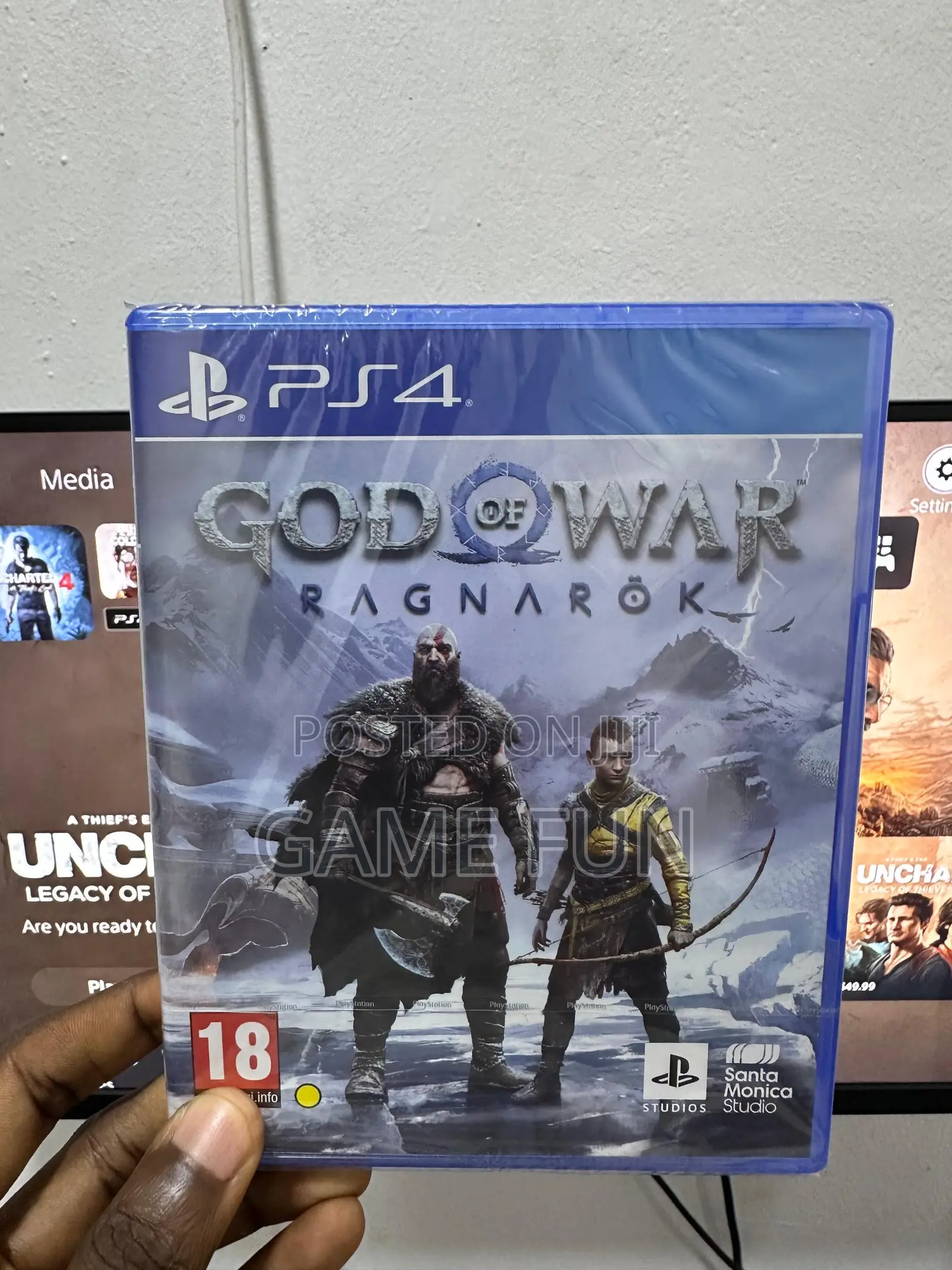 God of War Ragnarok Playstation 4 Disk Ps4 Cd