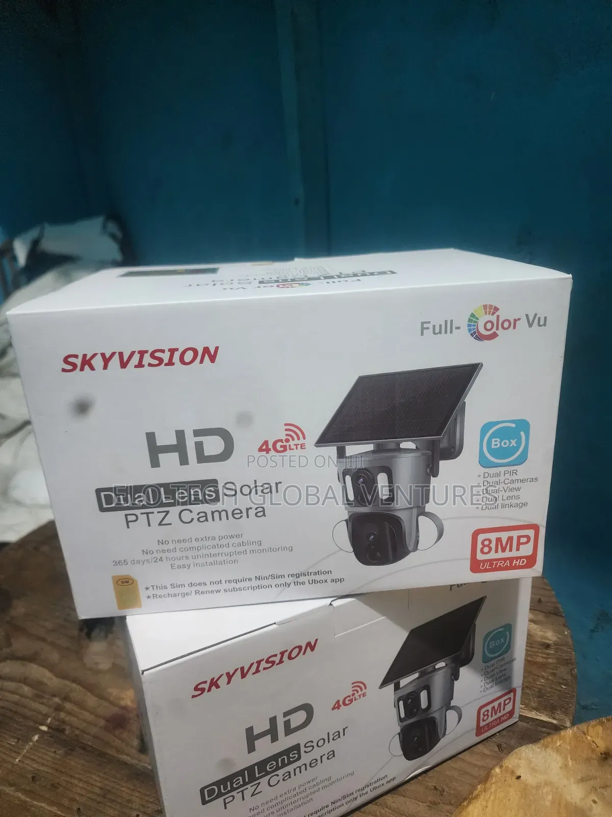 CCTV Solar Camera U Box Original 2.6mm