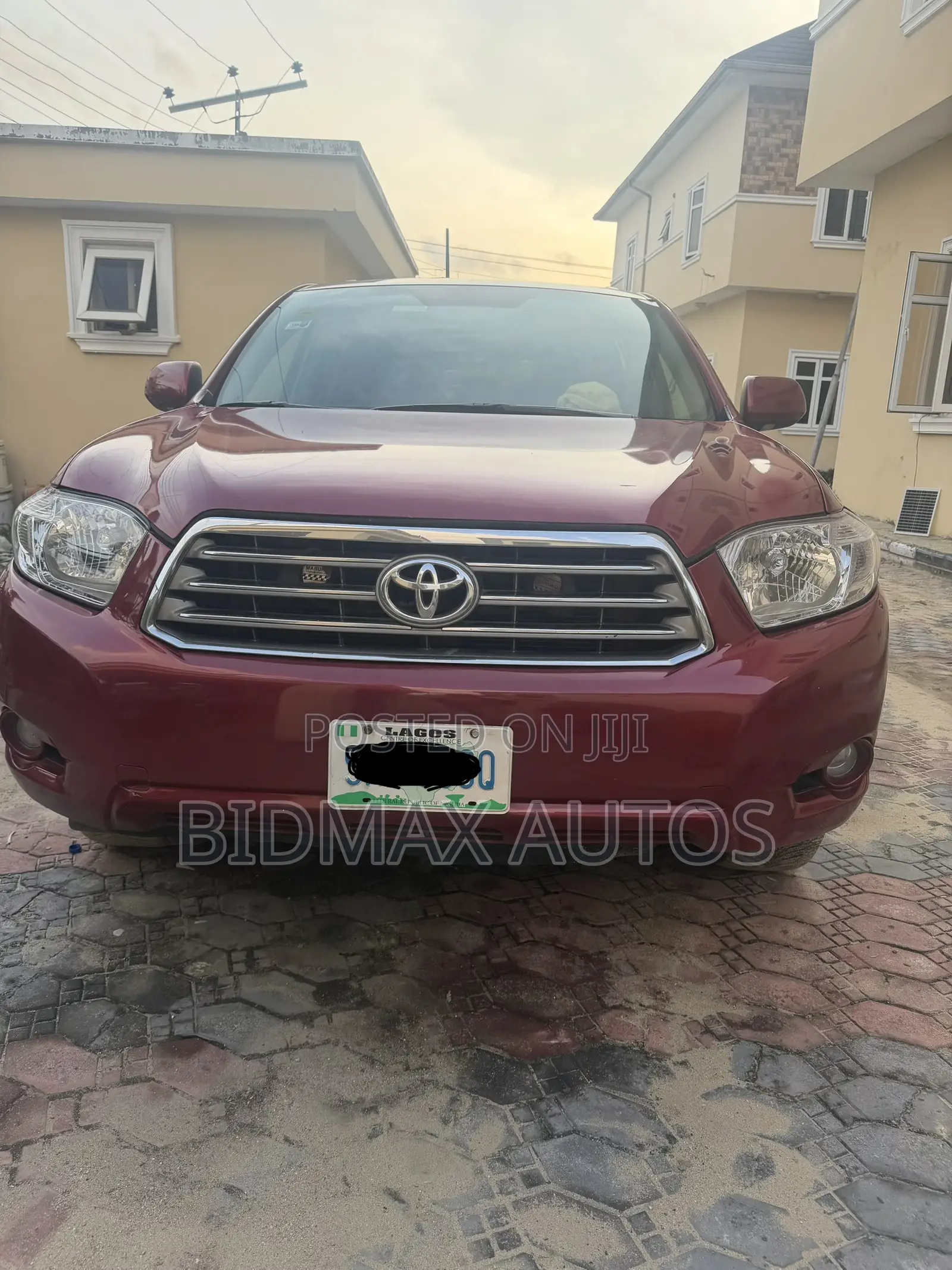 Toyota Highlander Limited 2010 Burgundy