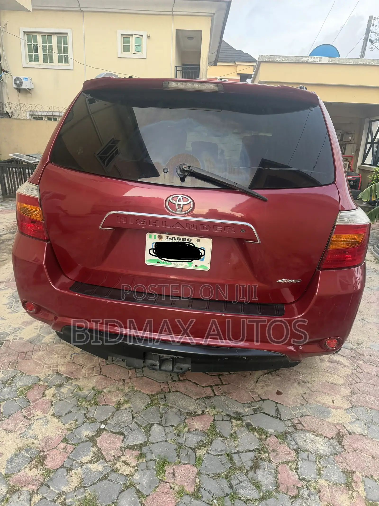 Toyota Highlander Limited 2010 Burgundy