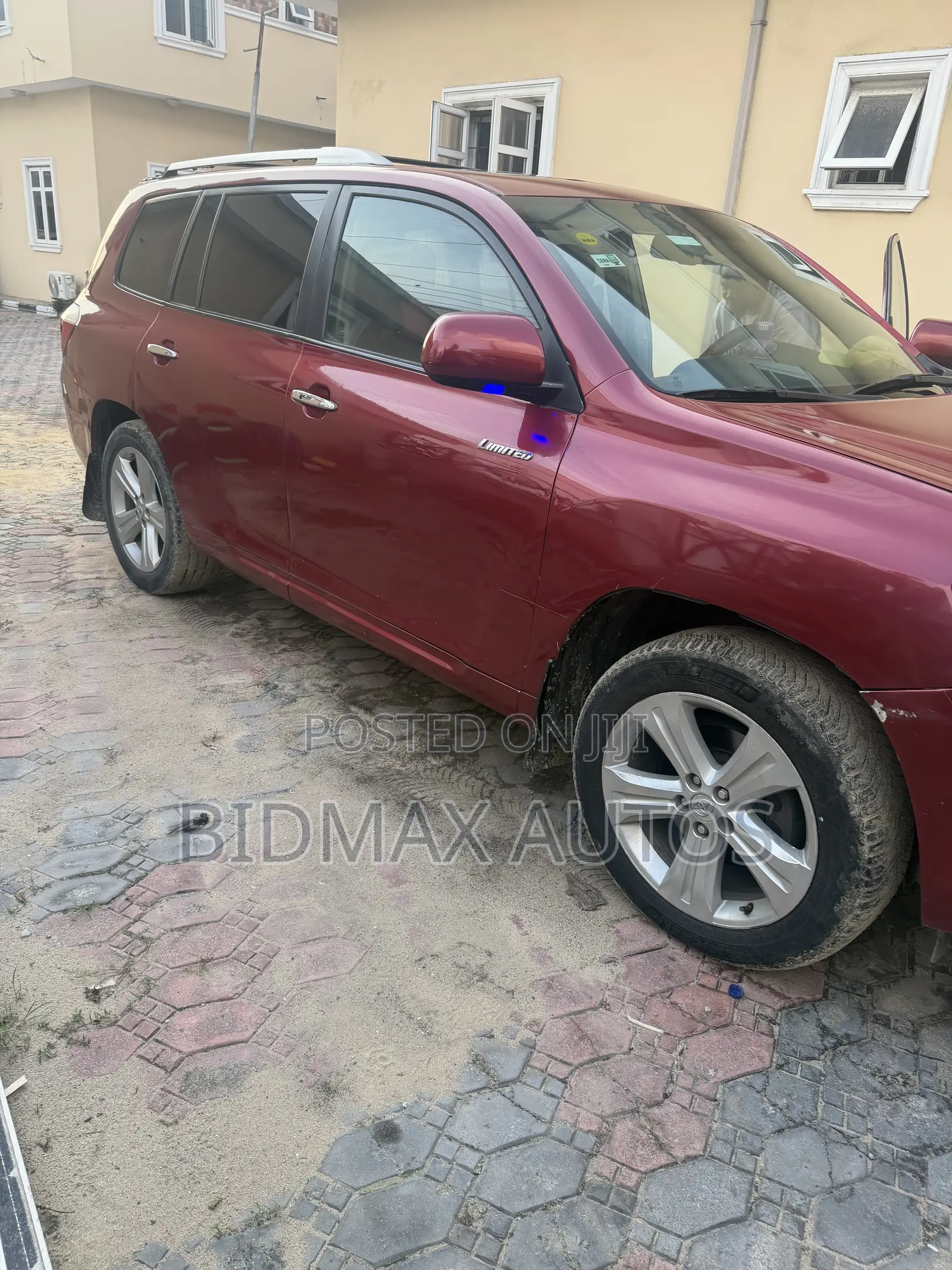 Toyota Highlander Limited 2010 Burgundy